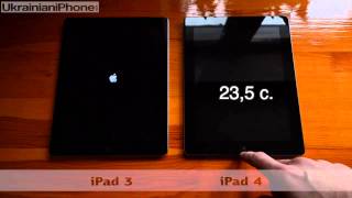 Speedtest iPad 3 vs iPad 4 [upl. by Llednew682]