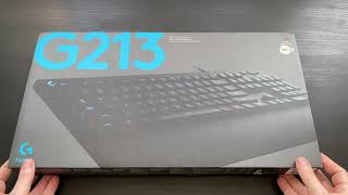 Logitech G213 Prodigy  Unboxing and Testing [upl. by Adele]