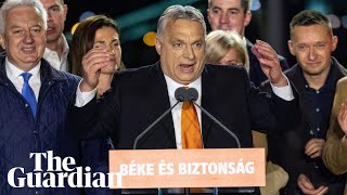 Viktor Orbán declares victory in Hungary election [upl. by Sunderland]