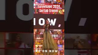 youtubeshorts dailyshorts reels eurovision2024 sertaberener livemusic eurovision turkiye [upl. by Annasoh]