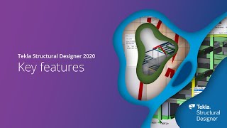 Tekla Structural Designer 2020  Key features [upl. by Jonathon440]