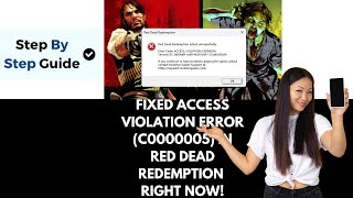 How To Fix Access Violation c0000005 Error In Red Dead Redemption [upl. by Meesaw958]