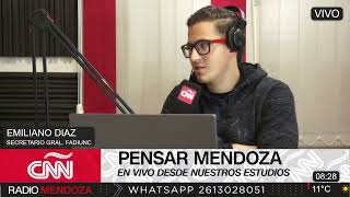 ENTREVISTA A EMILIANO DIEZ EN CNN RADIO MENDOZA [upl. by Alenson]