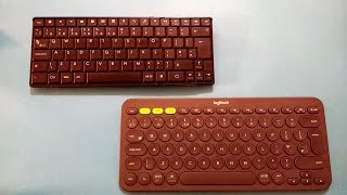 The Bluetooth Keyboards I use Maplins Mini and Logitech K380 [upl. by Aseen]