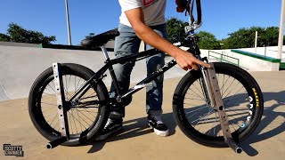 We Made Adjustable Pegs For A BMX Bike [upl. by Yro]