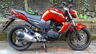 FZ16 Exhaust Sound  FZ16 Sonido [upl. by Witkin]