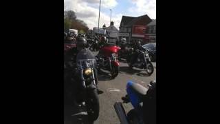 Hells Angels Funeral For Neil Mott [upl. by Magdaia]