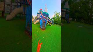 Bella Caio Playground Parkour Home Chasing PoVyoutubeshorts park shortvideo shortsparkourhome [upl. by Elolcin]