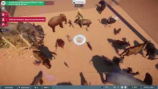 Making an unethical zoo in planet zoo [upl. by Karame]