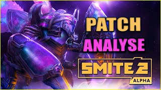 SMITE 2 CLOSED ALPHA PATCH 6 ANALYSE ► NEW GOD amp EQUILIBRAGE [upl. by Adiol]