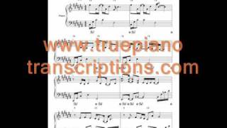 Defying Gravity version from Glee Piano sheet music and cover [upl. by Ennasil587]