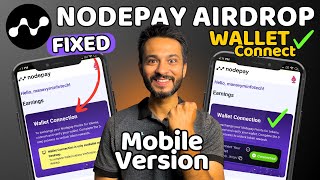 Nodepay Connect Wallet on Mobile  How to Connect Nodepay Wallet on Your Mobile  Nodepay Airdrop [upl. by Knepper]