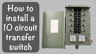 How to install a critical load transfer switch [upl. by Acirrej]