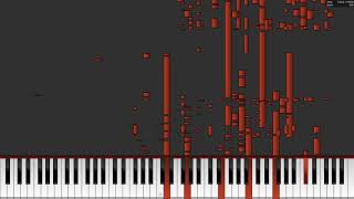 Heavydirtysoul Auditory Illusion Piano Midi Cover [upl. by Edmanda140]