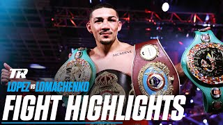 Teofimo Lopez Upsets Vasiliy Lomachenko to become Undisputed Lightweight Champion  FIGHT HIGHLIGHTS [upl. by Harrietta]