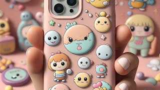 ASMR PHONE CASE DECOR [upl. by Ma783]