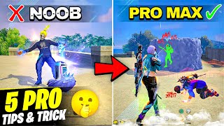 Top 5 New SHOCKING 🤯 Free Fire Tips And Tricks  FireEyes Gaming [upl. by Eemyaj]