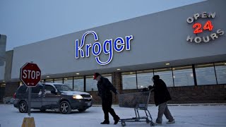 Kroger CFO Michael Schlotman weighs in on Q4 earnings miss [upl. by Awahsoj]