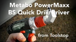 Metabo PowerMaxx BS Quick  Toolstop Exclusive [upl. by Sparhawk681]