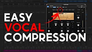 EASY Vocal Compression in Logic Pro  Mix PRO Vocals in Logic Pt 4 [upl. by Osmen]