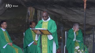 Messe de 10h à Lourdes du 13 octobre 2023 [upl. by Lukas120]