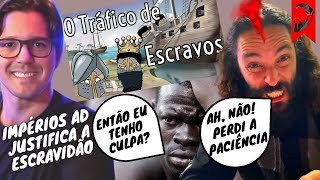 FALSO CANAL DE HISTÓRIA CULPA AFRICANOS PELA ESCRAVIZAÇÃO COLONIAL  REACT AO IMPÉRIOS AD [upl. by Ayikahs]