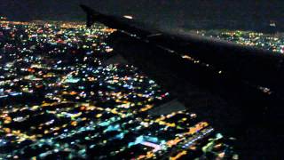 Volaris A320 Mexico City Night Landing [upl. by Beckie]