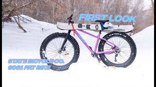 FIRST LOOK 6061 FAT BIKE STATE BICYCLE CO [upl. by Emlin]