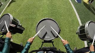 CCHS Mighty Javelina Band 2024 quotReignquot CenterSnare Cam  Ken Sulaica [upl. by Elnora]