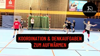 Koordination amp Denkaufgaben zum Aufwärmen Training in der CJugend Oberliga [upl. by Nednerb]