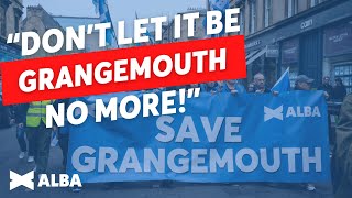 The big fight is Grangemouth Refinery  ALBA Depute Leader Kenny MacAskill MP at the AUOB rally [upl. by Acul195]