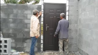 Cómo instalar Puerta de Seguridad EMPOTRADA y Soldada [upl. by Lletnwahs]