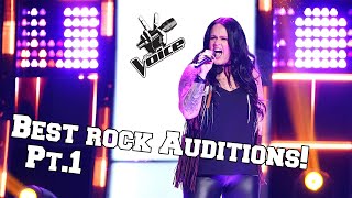 Rock Auditions in The Voice Pt1 [upl. by Virgin493]