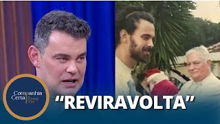 Ronnie Von se emociona com relato de Carmo Dalla Vecchia sobre relacionamento com o pai [upl. by Sidnal]