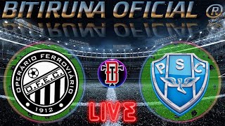 Operário x Paysandu ao vivo campeonato brasileiro Série B 2024  NARRAÇÃO [upl. by Veda]