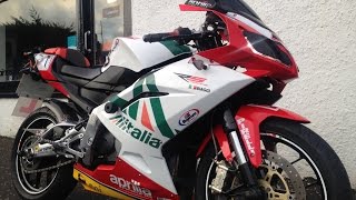 Aprilia RS 125 2 Stroke 2011 Biaggi Replica [upl. by Bilek]