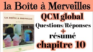 شرح رواية علبة العجائبquestion réponse chapitre 10la boîte à Merveilles personnagesاستعد للامتحان [upl. by Trotter]