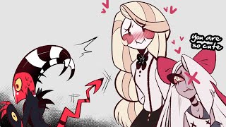 Is This A Crossover Episode Hazbin HotelHelluva Boss Comic Dubs [upl. by Nolra]