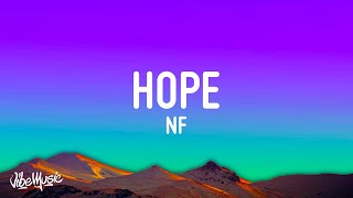 NF  HOPE Lyrics [upl. by Olag745]