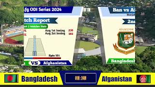 🔴Ban vs Afg Live  2nd ODI  Bangladesh vs Afganistan live Match Today Score amp Commentary banvsafg [upl. by Notrem]