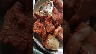 fish fry fish 🐠🐠🐟 Greve masaledar papad recipe [upl. by Gusba]