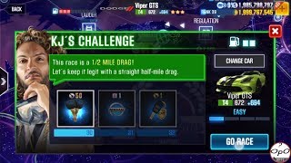 CSR Racing 2  KJ Challenge Race 30 CSR2 [upl. by Adnwahsat]