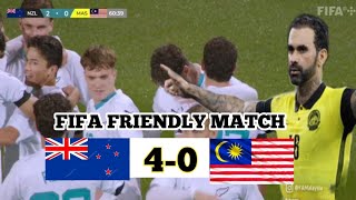 New Zeland 40 Malaysia FIFA friendly match malaysia [upl. by Elayor93]