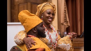 Edo Yoruba Wedding AbiOlu Traditional Wedding [upl. by Nerro]