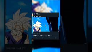 Gohan SSJ2 edit 🥶🔥 anime edit dbz ytshorts viralvideo [upl. by Danika208]