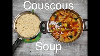 Authentic CousCous Soup Veganized  SHORT [upl. by Adaval95]