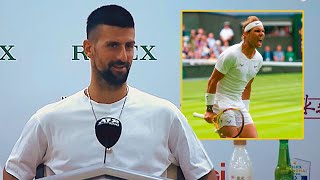 Novak Djokovic was Asked about Nadal his Response was Brilliant [upl. by Anauj610]