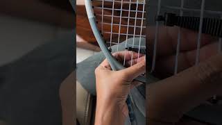 How to install Head Pro Smartabsorb Dampener tennis tennisracket tutorial [upl. by Hulbert]