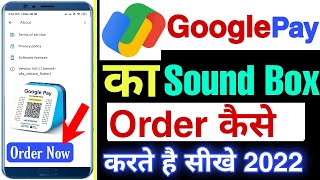 google pay sound box kaise mangaye  how yo order google pay sound box business [upl. by Redleh674]