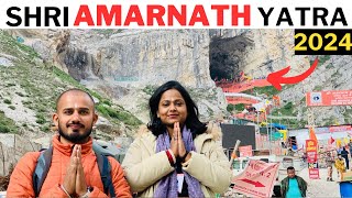 AMARNATH YATRA 2024  VIA PEHALGAM bambam amarnathyatra [upl. by Vallie]